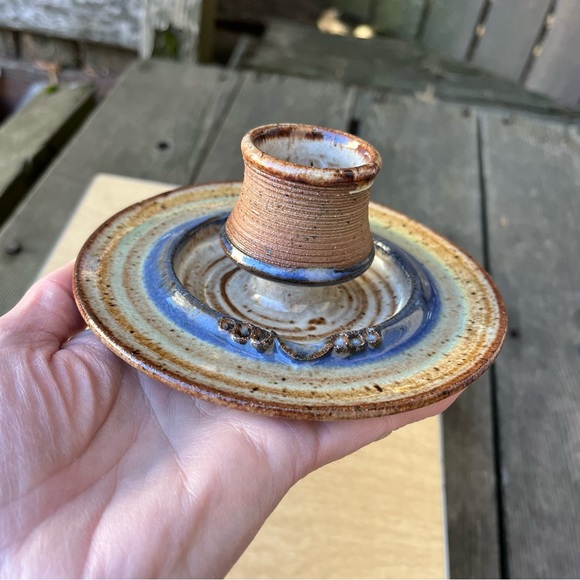 Ceramic Handmade Candle Holder - Picture 1 of 13